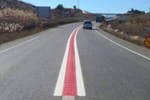 red stripe road in spain 05