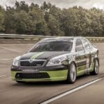 skoda octavia speed record
