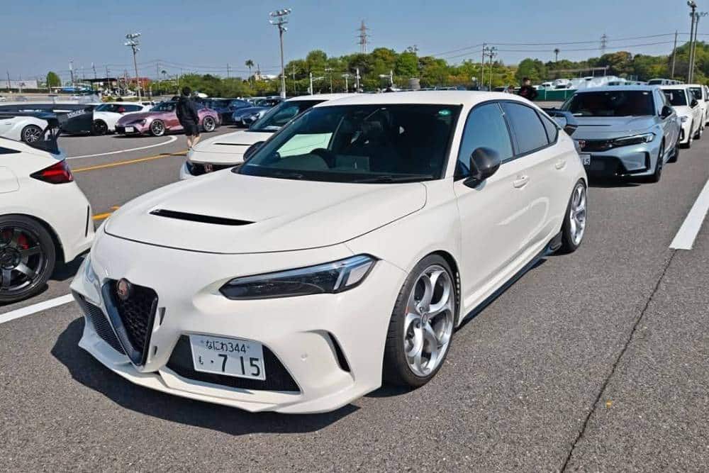 Honda Civic Type R θέλει να γίνει Alfa Romeo!