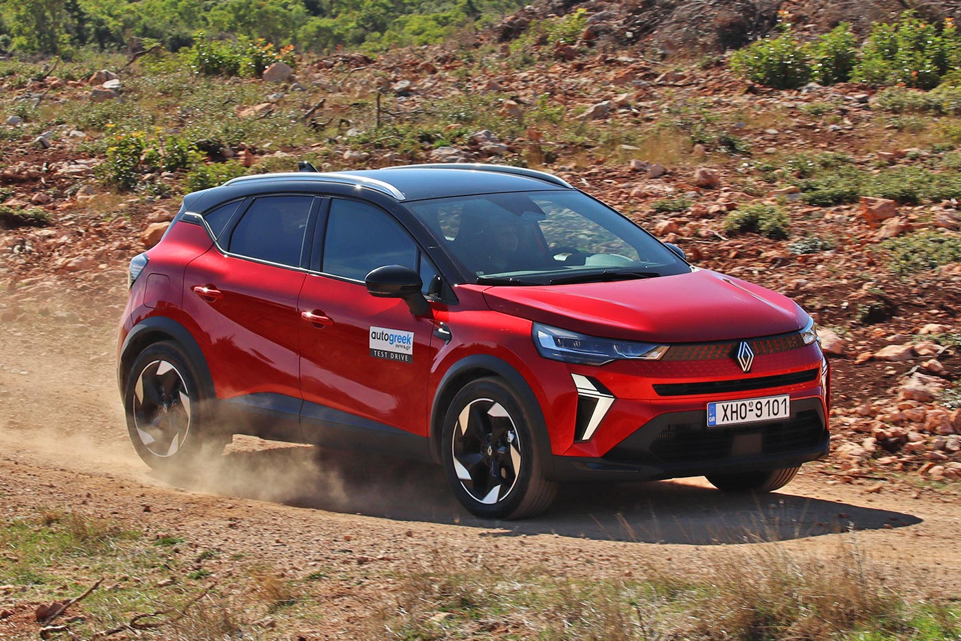 Λαμπάδα ανάβει ο οδηγός στο Renault Captur LPG