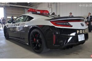 honda nsx police car 08
