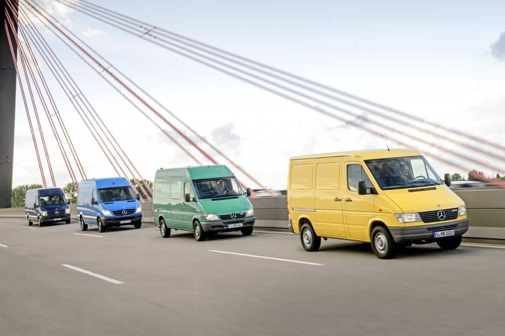 Mercedes Sprinter: 30 χρόνια επαγγελματικής επιτυχίας