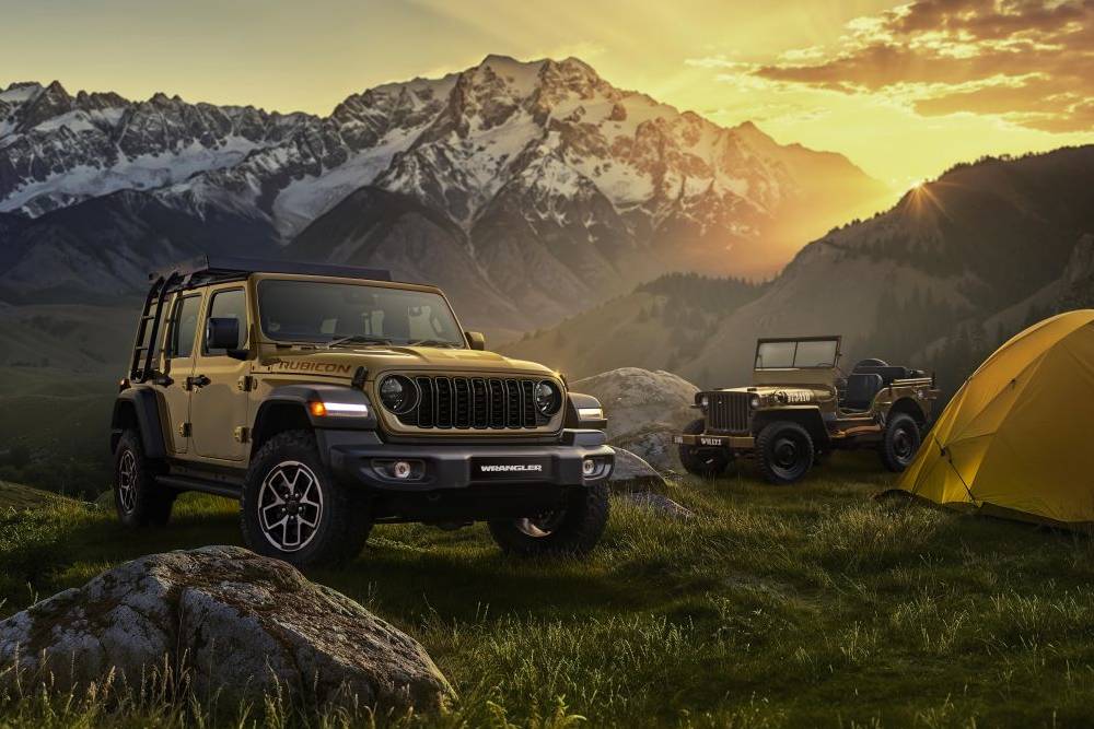 Νέο Jeep Wrangler 1941 Willys με πολεμικές διαθέσεις