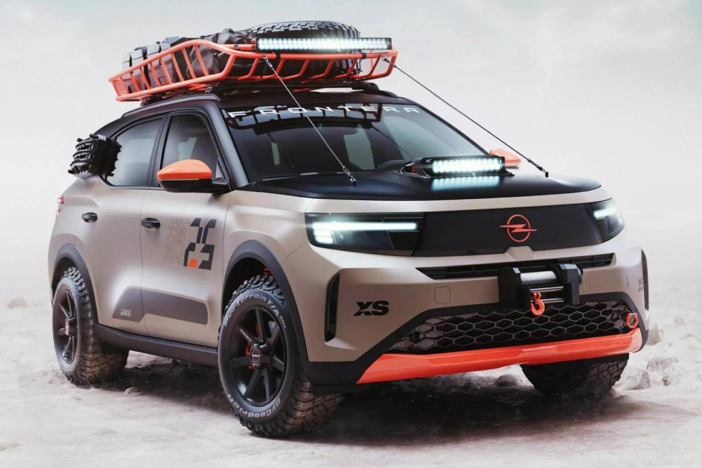 Νέο Opel Frontera Gravel για χωμάτινες καταστάσεις