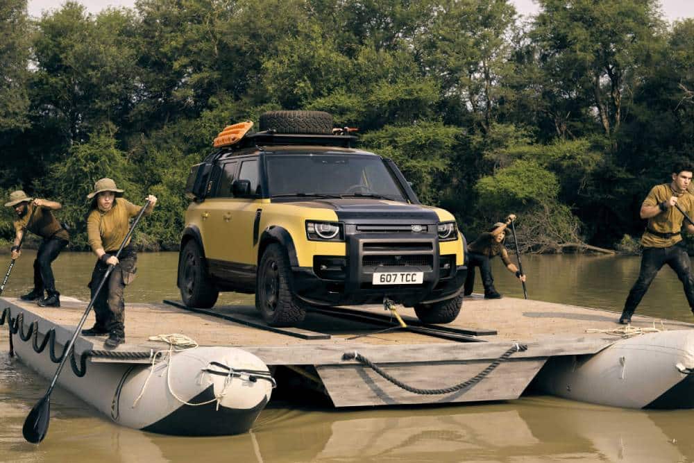 Νέο Land Rover Defender έτοιμο για Camel Trophy