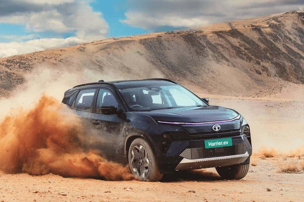 Νέο Tata Harrier.ev με drift mode και βάση Land Rover