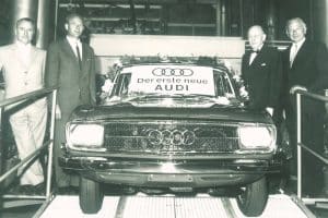 A new era for the four rings: 60 years since the first post-war Audi