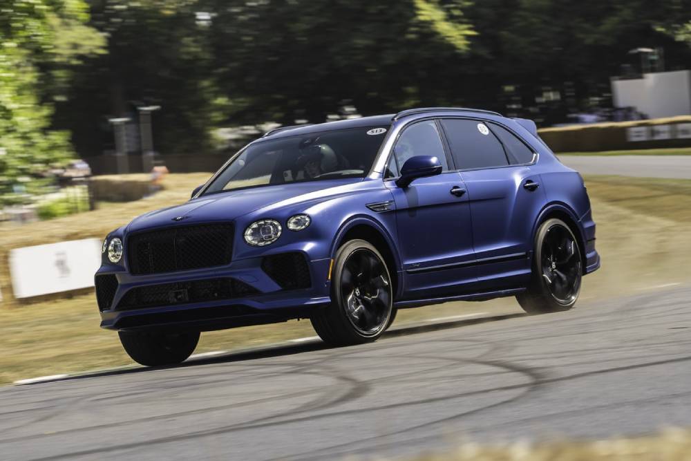 Ρεκόρ ανάβασης η Bentley Bentayga Speed (+video)