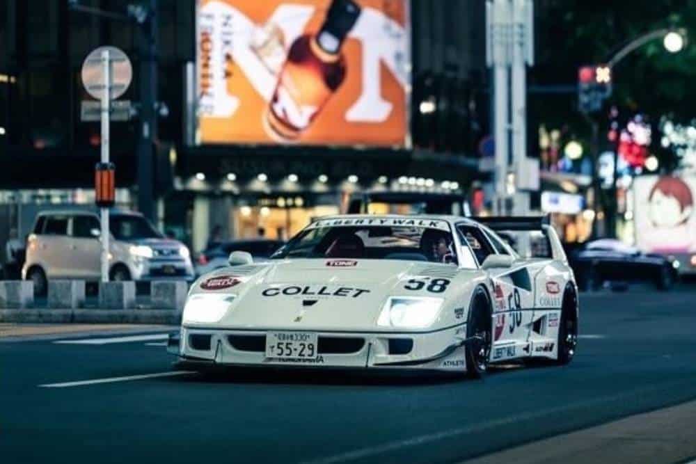 Super model η πιο Γιαπωνέζα Ferrari F40 (+video)