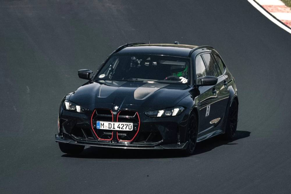 Μπαγκάζια έκανε τα χρονόμετρα η BMW M3 CS Touring (+video)