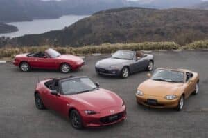 mazda mx-5 all generations