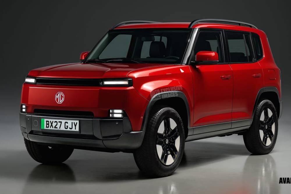 Το MG Cyber X βάζει στο μάτι τη Mercedes G-Class