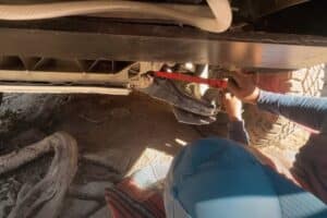 cybertruck off road broken suspension 05