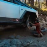 cybertruck off road broken suspension 06