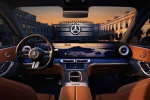 Der neue elektrische GLC: Ein intuitives Innenraumerlebnis, das sich wie zu Hause anfühlt powered by MB.OSInside the all-new electric GLC: An exceptional experience, powered by MB.OS, that feels just like home