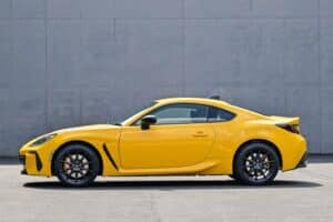 subaru brz yellow 03