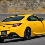 subaru brz yellow