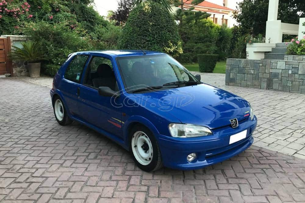 Άθικτο και απείραχτο Peugeot 106 Rallye «Made in Greece»