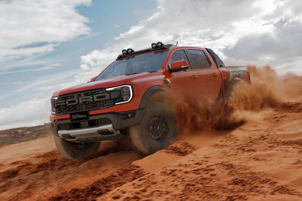 Καταιγίδα της ερήμου το νέο Ford Ranger Raptor Desert Pack