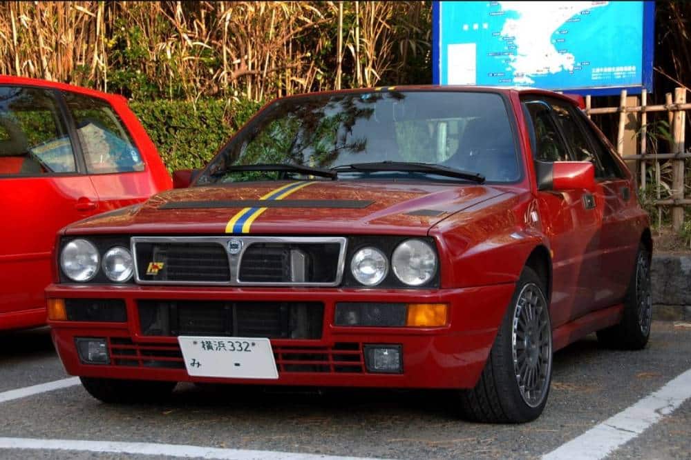 «Γιαπωνέζα» Lancia Delta Integrale Edizione Finale για φίλημα