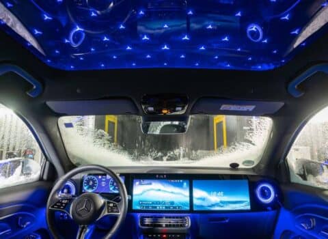 Υπερπαραγωγή το εσωτερικό της νέας Mercedes GLB