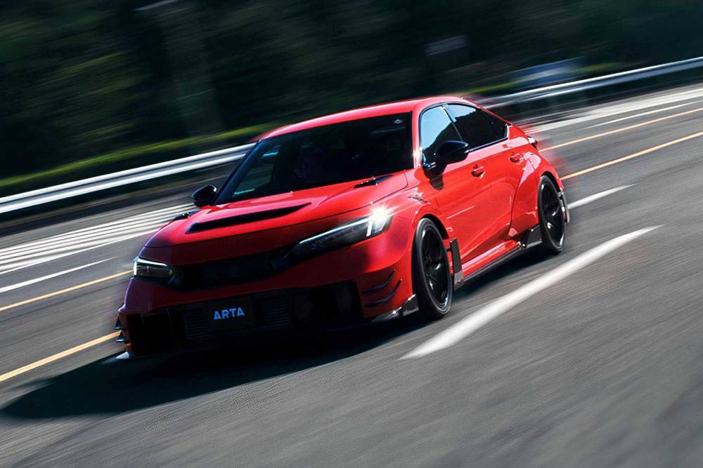 Πανάκριβο βελτιωμένο Honda Civic Type R ARTA GT