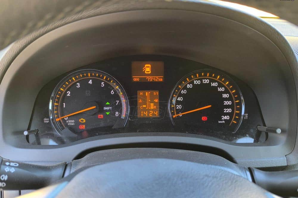 Toyota Avensis «μπάρκαρε» με ούτε 8.000 χιλιόμετρα