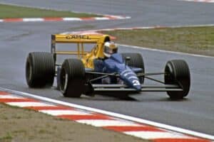 1989 Belgian GP J Palmer Tyrell 018 Ford Cosworth V8 (1)