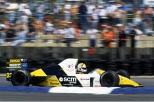 1990 British GP P Martini Minardi M190 Ford Cosworth V8 (1)