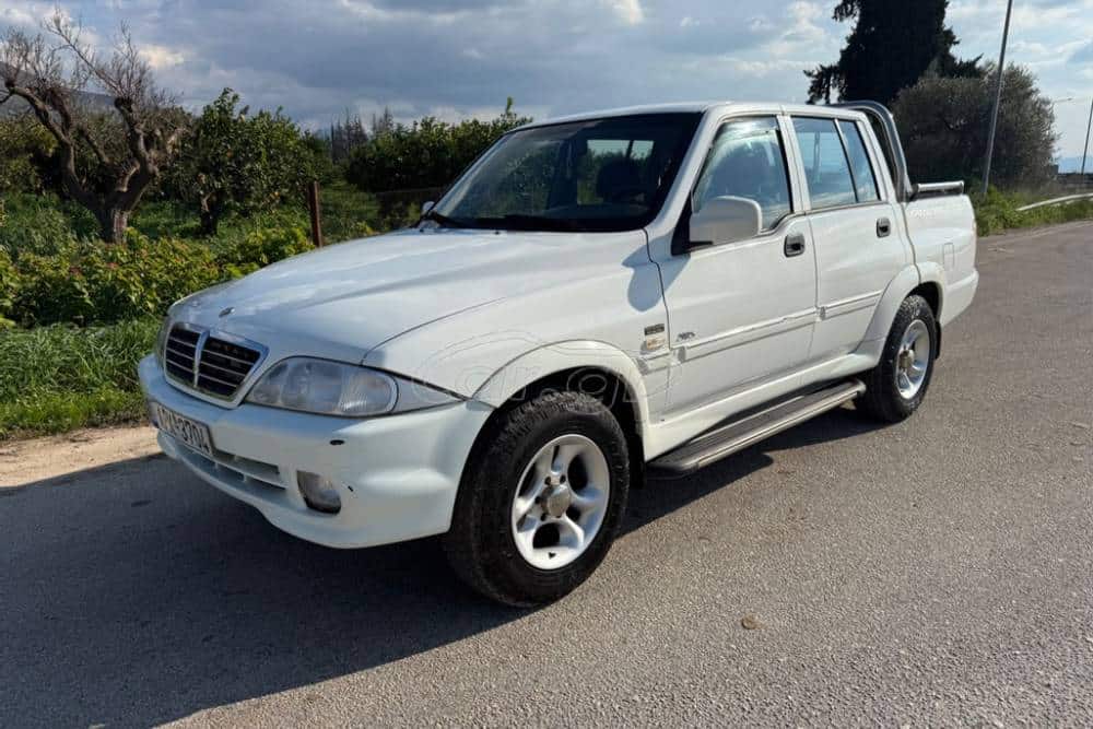 Εκλεκτό πεντακύλινδρο αγροτικό SsangYong Musso Sports