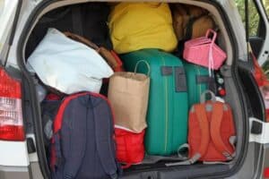 overloaded car