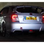 subaru wrx sti flames