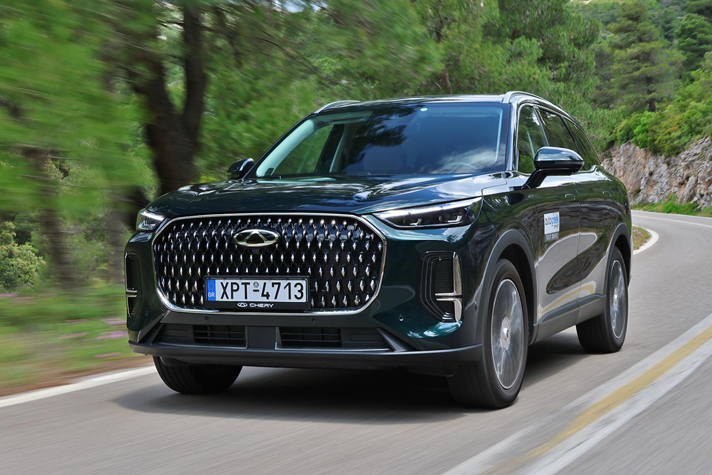 Δοκιμή Chery Tiggo 9 Plug-in Hybrid 1.5 TGDI 428 PS AWD