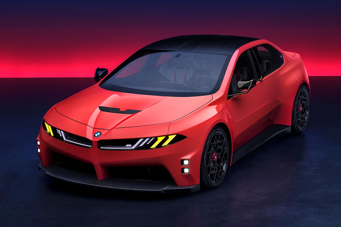 Στα κόκκινα της φωτιάς η νέα ηλεκτρική BMW M3
