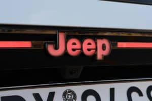 Jeep Compass logo exterior