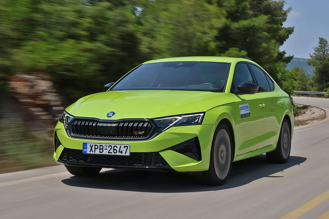 Δοκιμή Skoda Octavia Grand Coupe RS 2.0 TSI 265 PS DSG7