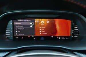 Skoda Octavia Grand Coupe RS 2.0 TSI 265PS DSG7 interior (16)