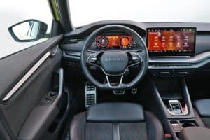 Skoda Octavia Grand Coupe RS 2.0 TSI 265PS DSG7 interior (2)
