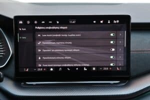 Skoda Octavia Grand Coupe RS 2.0 TSI 265PS DSG7 interior (9)