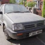 abandoned nissan micra k10 (1)