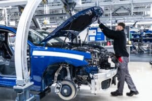 Production of the Audi A6 at the Neckarsulm site