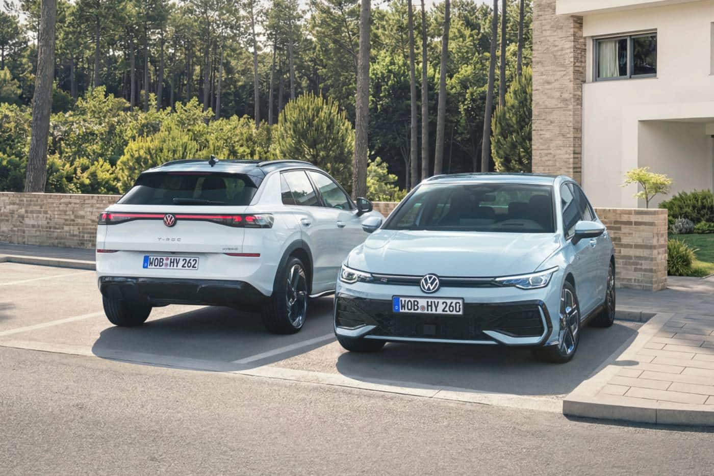 Νέα υβριδική εποχή για VW Golf και T-Roc
