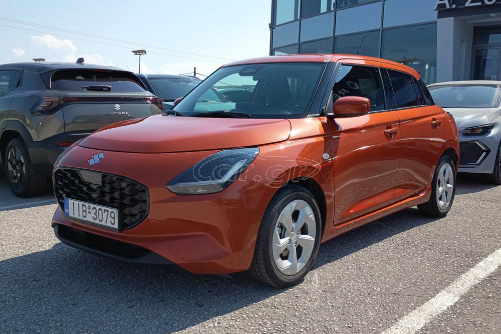Suzuki Swift 1.2 Hybrid CVT με κέρδος τη βενζίνη για 15.000 χλμ.