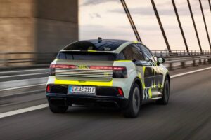 Audi A2 e-tron with design livery