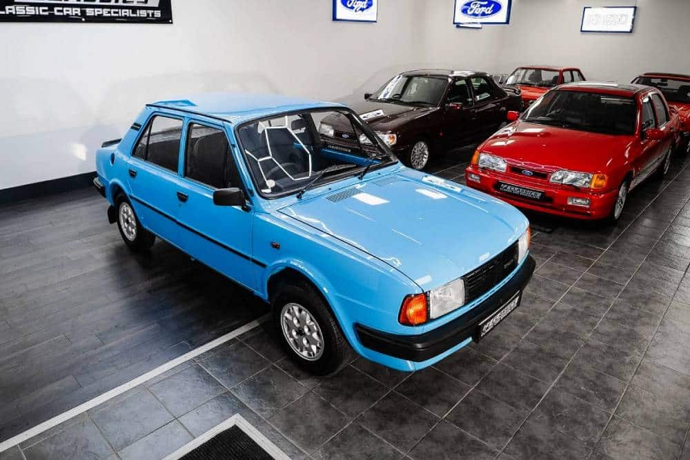 Άθικτο Skoda Target με μόλις 6.100 χλμ. μυρίζει καινουργίλα