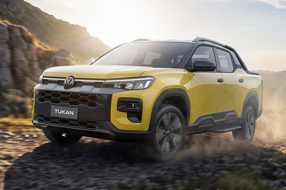 Νέο μικρό pick-up Volkswagen Tukan με SUV βάση