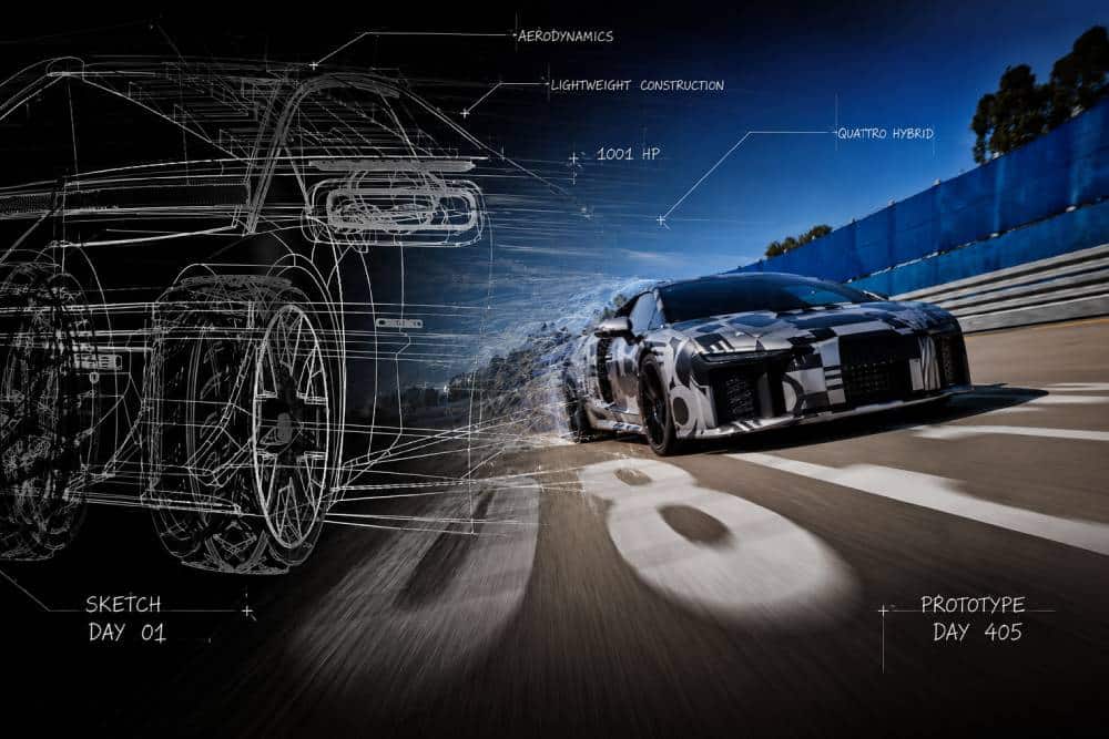Audi Nuvolari: από σκίτσο στην παραγωγή σε χρόνο-ρεκόρ