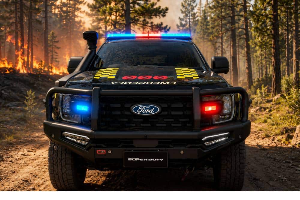 Το Ford Ranger που ρίχνεται στη μάχη με τις φωτιές