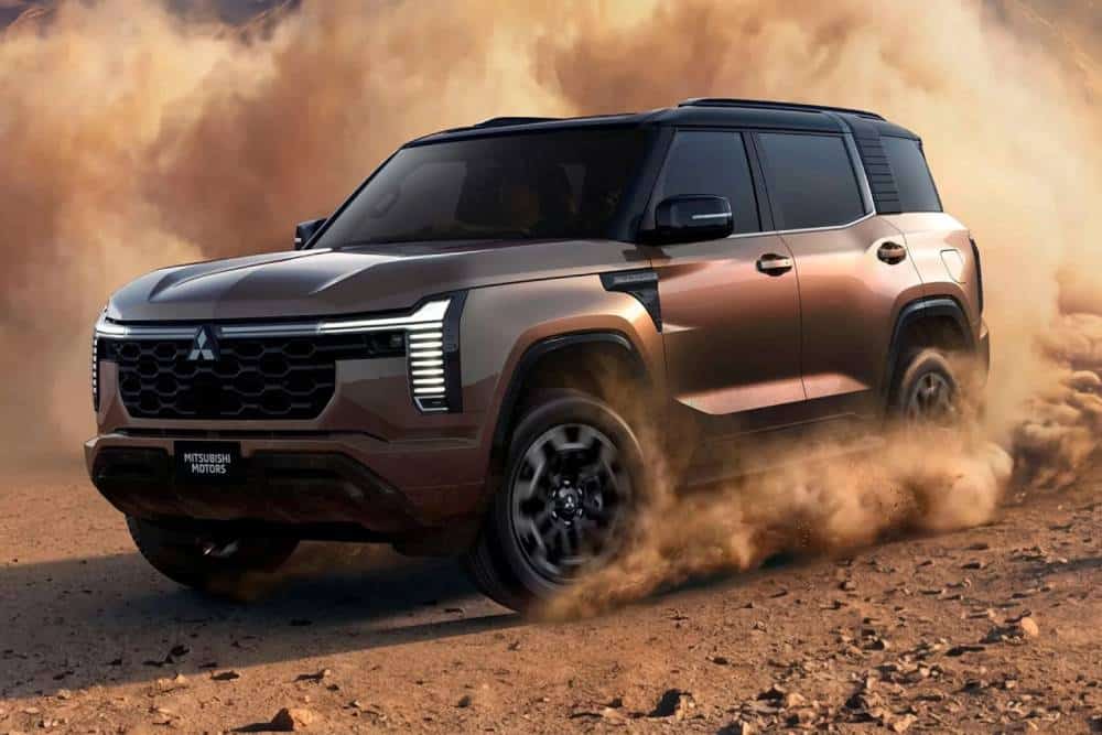 Νέο Mitsubishi Pajero με το ντίζελ σε πρώτο πλάνο