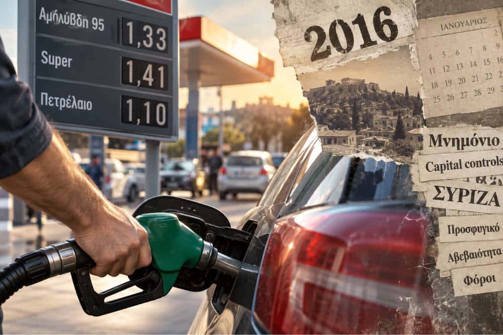 Με πόσο γεμίζαμε το αυτοκίνητο πριν 10 χρόνια;